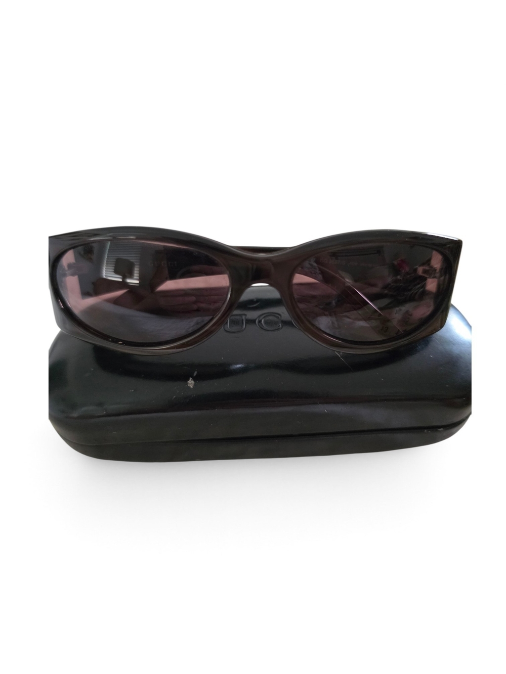 Gucci Classic Women's  Sunglasses in Dark Brown